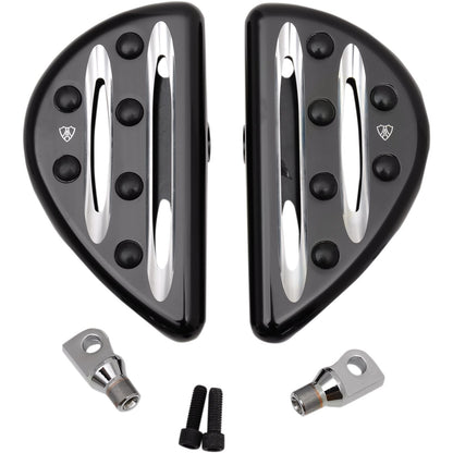 Arlen Ness Universal Floorboard - Deep Cut - Black 06-834_344994