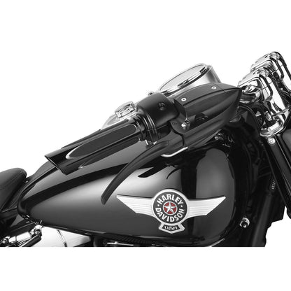 Arlen Ness Black Deep Cut Comfort Grips for Cable 07-051_91435