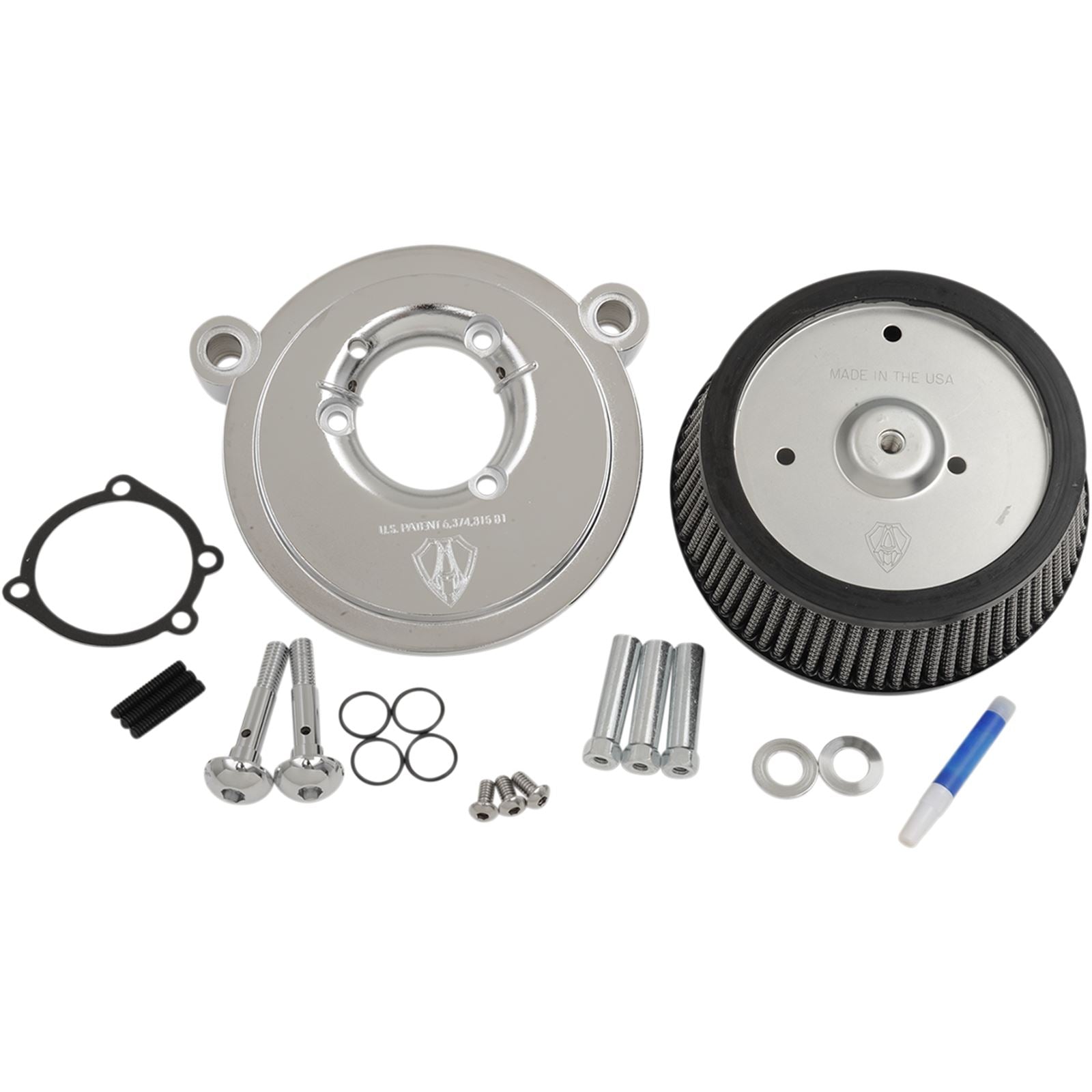 Arlen Ness Air Cleaner Synthetic Stage-1 Twin Cam Chrome 50-515_344550