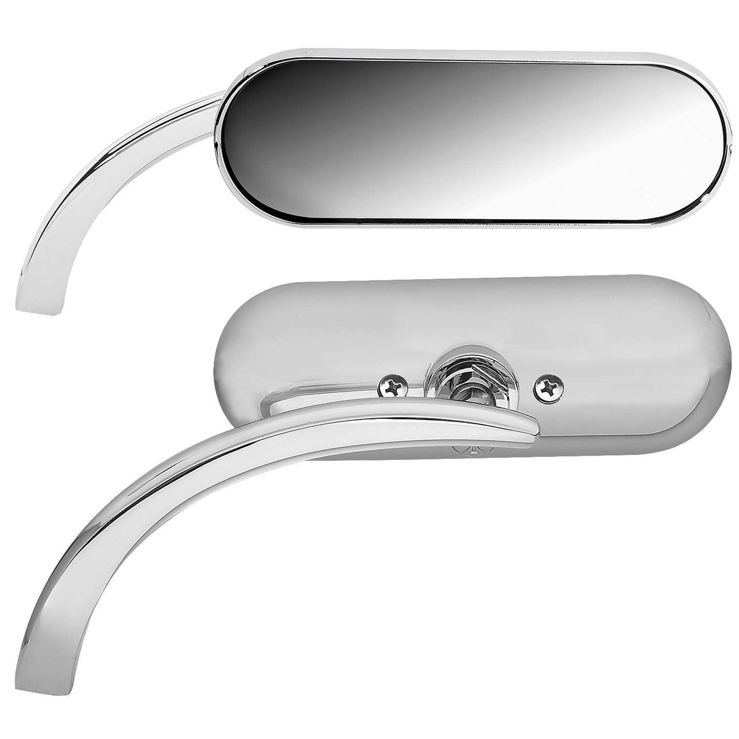 Arlen Ness Mini Oval Mirror - Right 13-407_91471