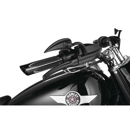 Arlen Ness Teardrop Rad 2 Mirror - Black - Left 13-400_91474