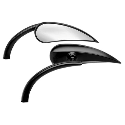Arlen Ness Teardrop Rad 2 Mirror - Black - Right 13-401_91475