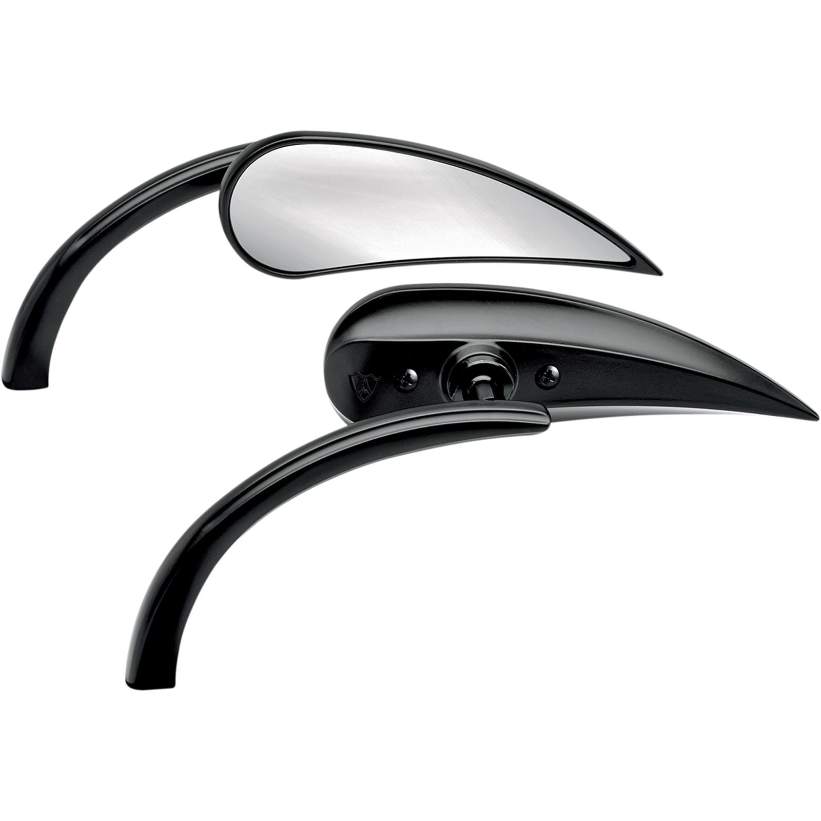 Arlen Ness Teardrop Rad 2 Mirror - Black - Right 13-401_344222