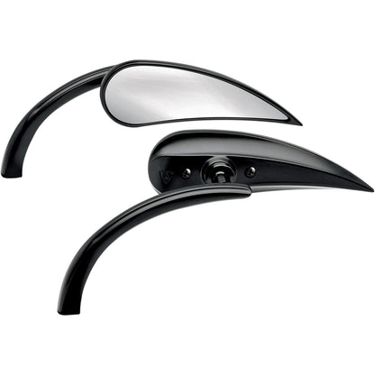 Arlen Ness Teardrop Rad 2 Mirror - Black - Right 13-401_344222