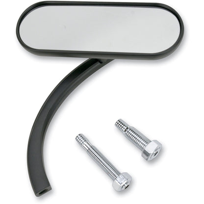 Arlen Ness Oval Mirror - Black - Right 13-413_344238