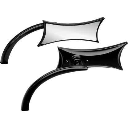 Arlen Ness 4 Point Mirror - Black - Left 13-418_344243