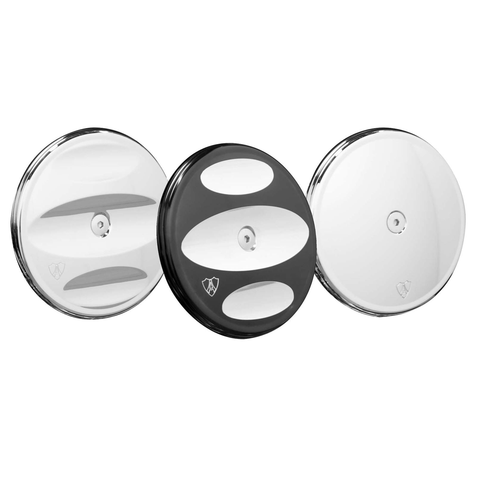 Arlen Ness Cover Scalloped Stage-1 Chrome 18-781_91499