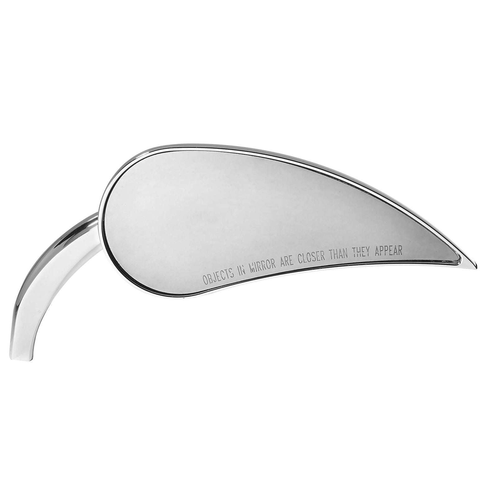 Arlen Ness RAD III Mirror - Tear Drop - Chrome - Right 13-091_91518