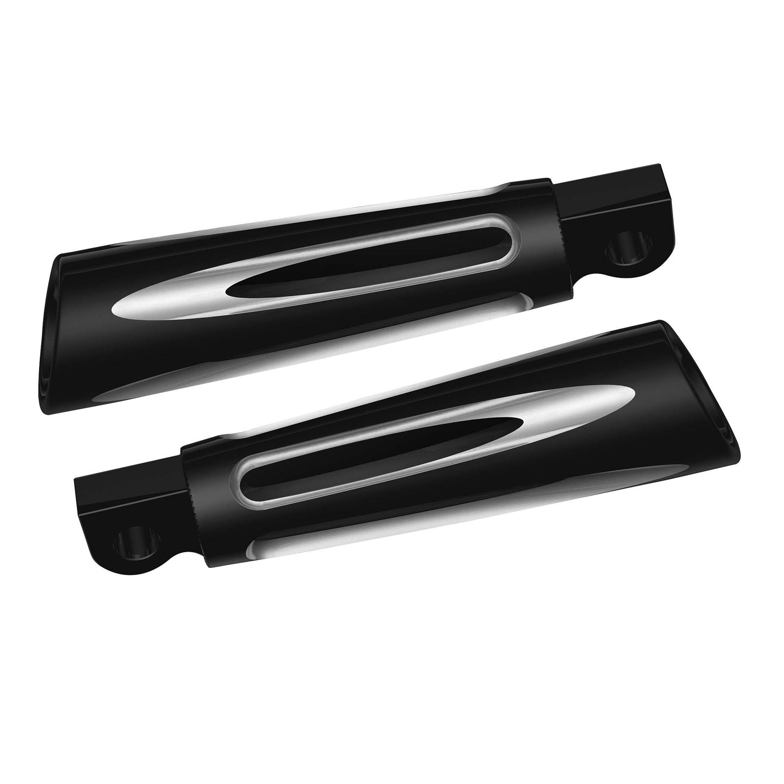 Arlen Ness Footpeg - Deep Cut - Black 06-472_91522