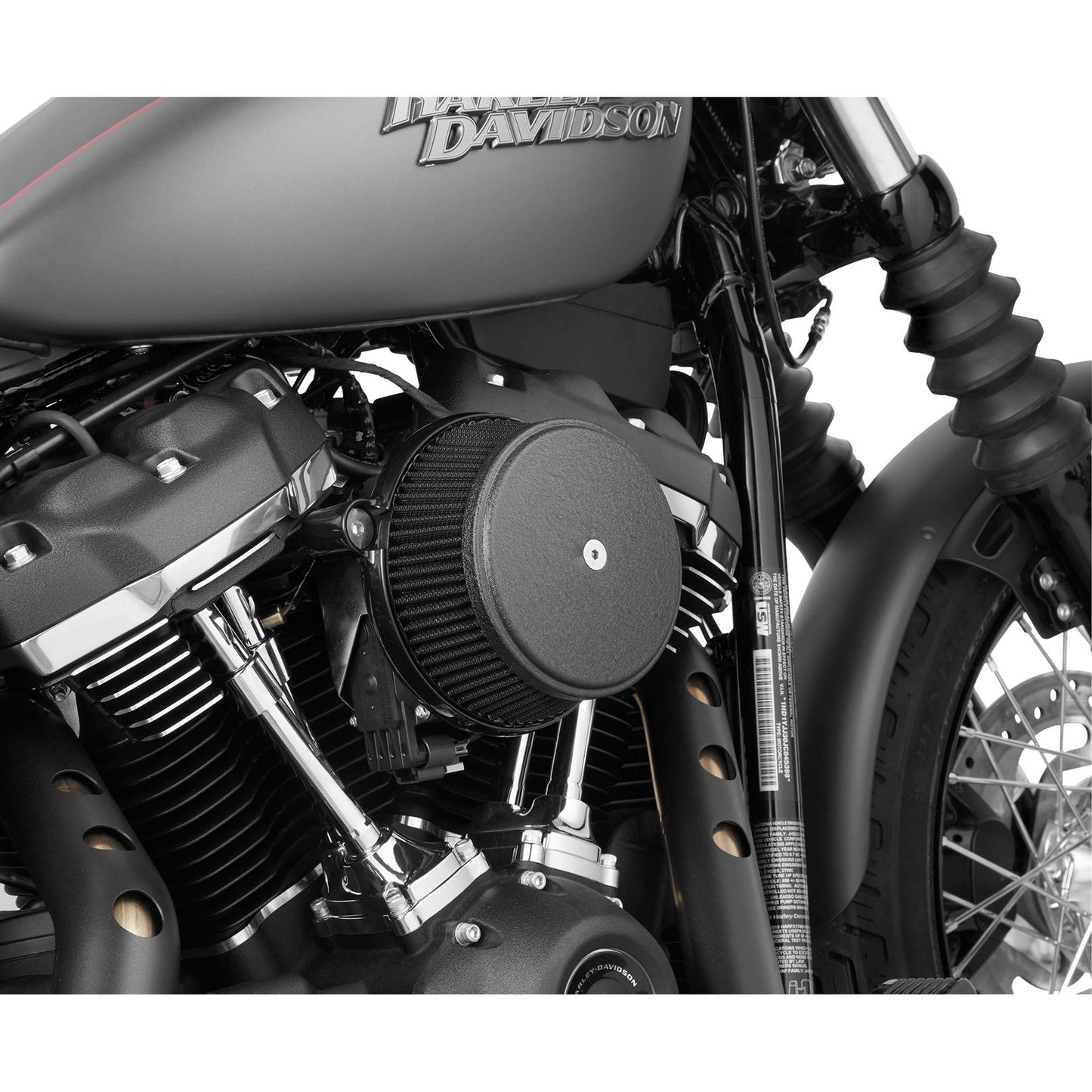 Arlen Ness Air Cleaner Milwaukee-Eight with Black Back Plate 18-318_91574