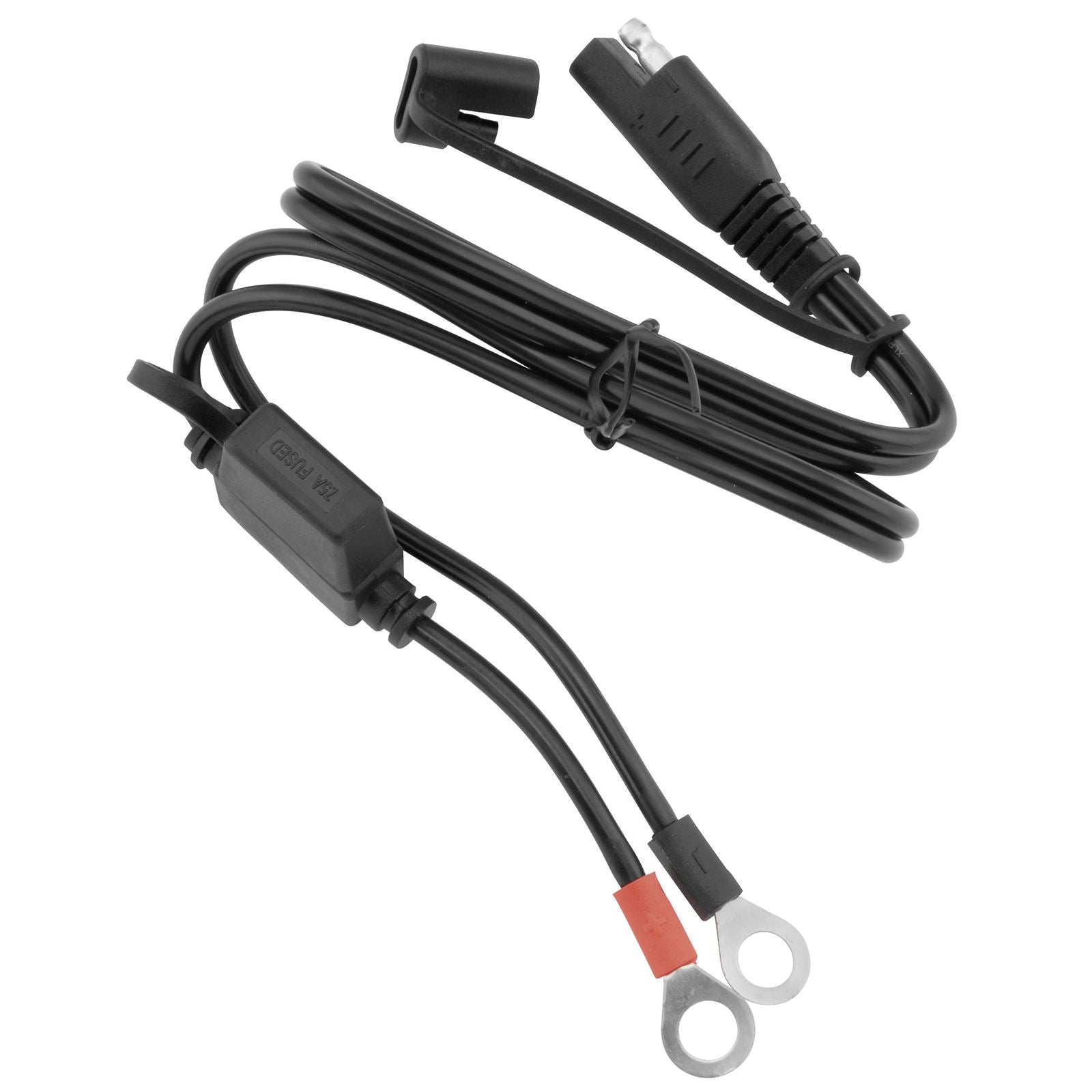 Battery Tender Ring Terminal Harness Black 2' [MPN: 081-0069-6]_91599
