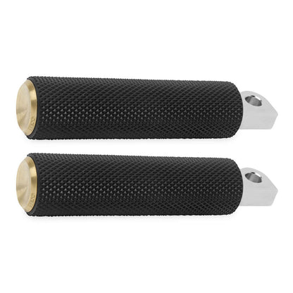 Arlen Ness Peg - Knurled - Brass 07-932_91632