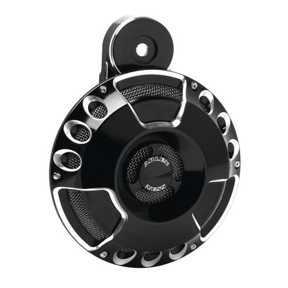 Arlen Ness Custom Horn - Deep/Cut - Black 70-200_91658