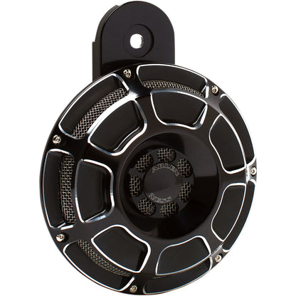 Arlen Ness Custom Horn - Beveled  - Black 70-204_345236