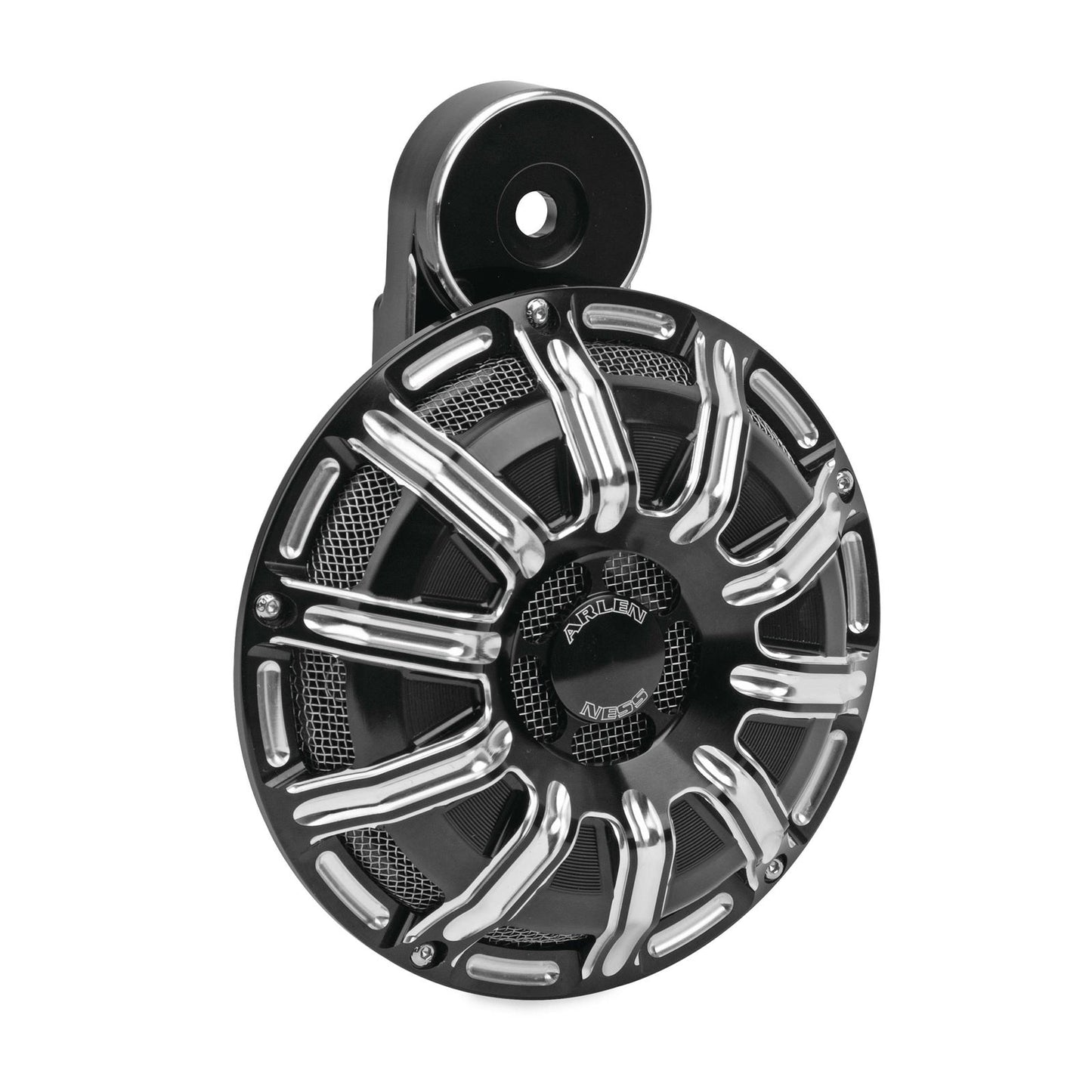Arlen Ness Custom Horn - 10 Guage - Black - Universal 70-250_91671
