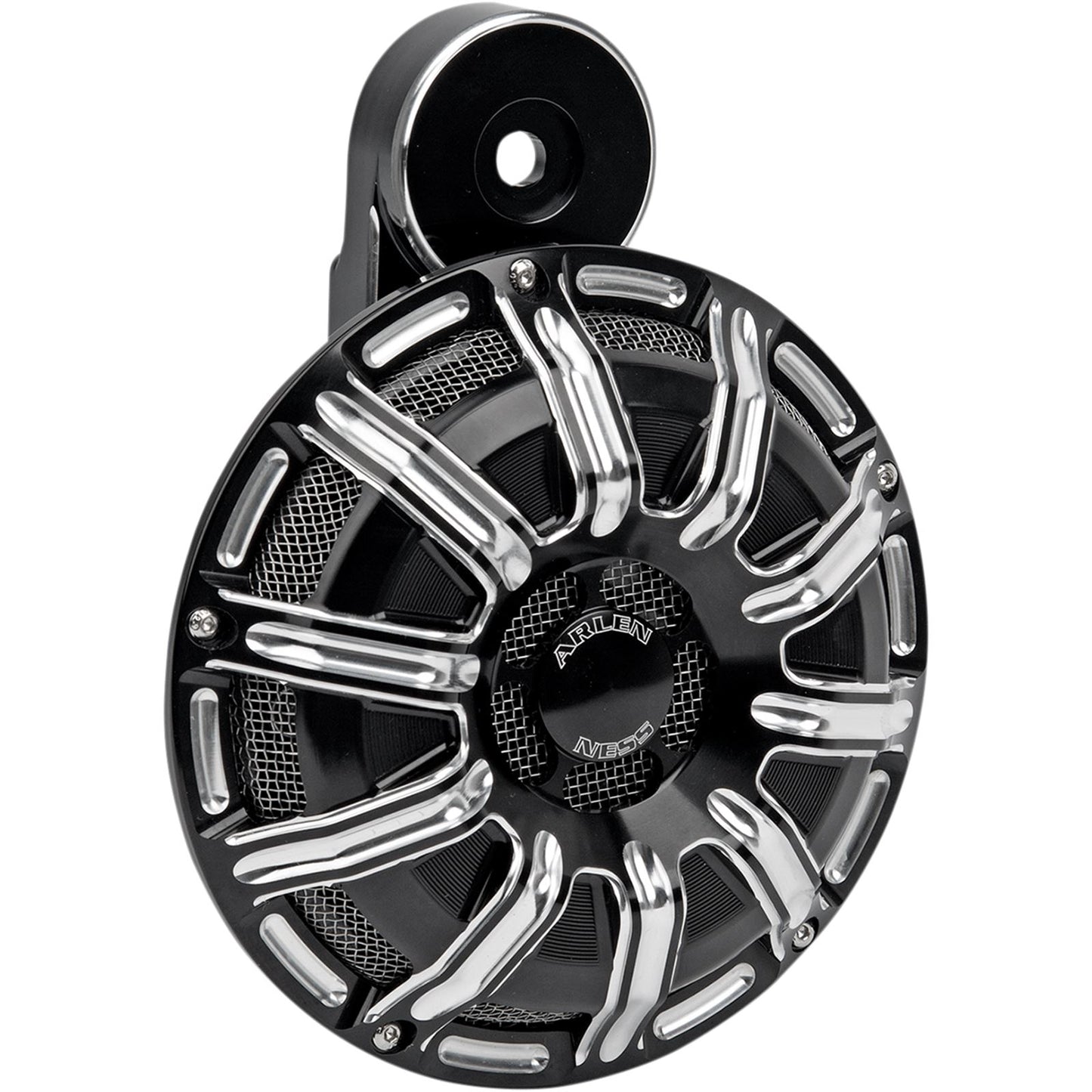 Arlen Ness Custom Horn - 10 Guage - Black - Universal 70-250_345244