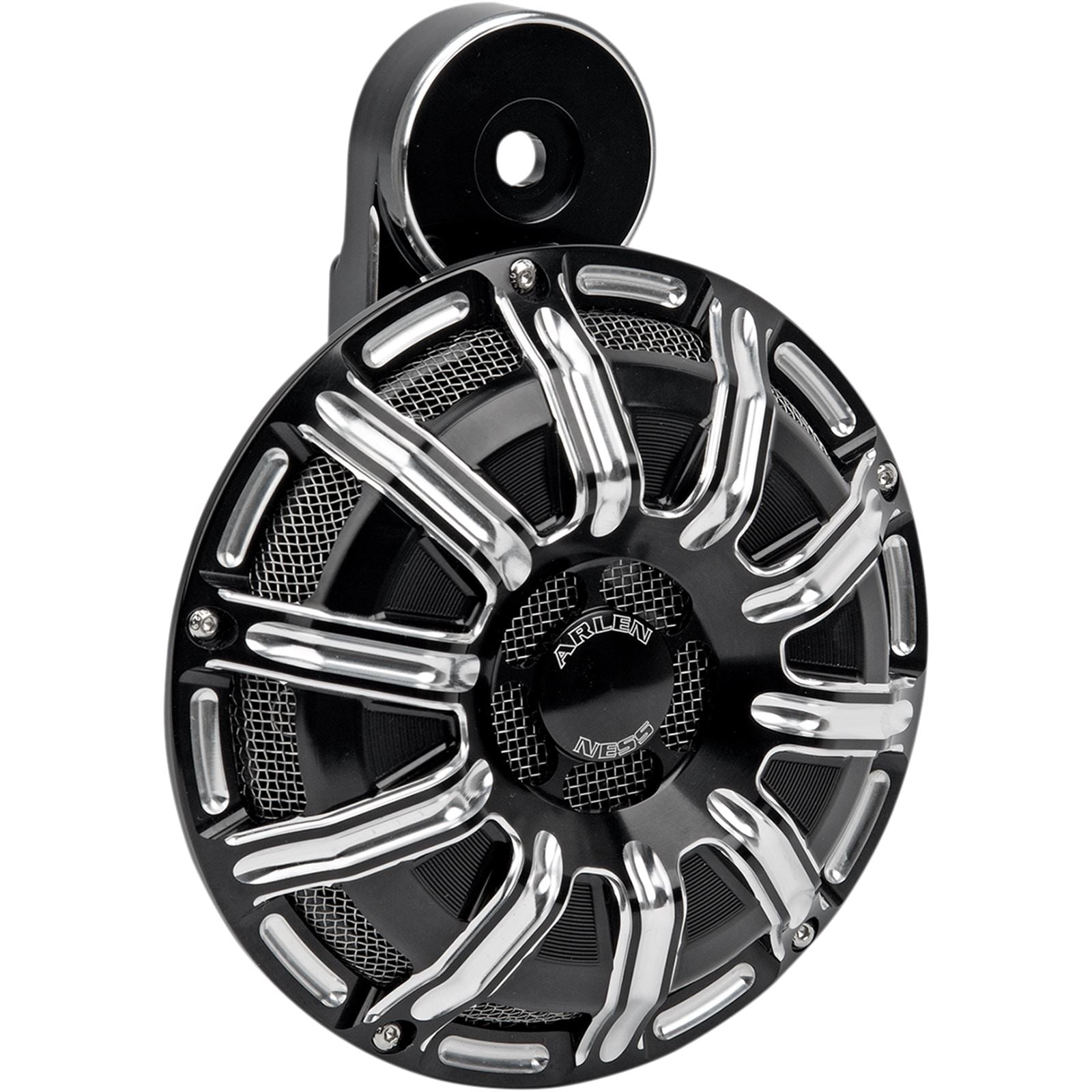 Arlen Ness Custom Horn - 10 Guage - Black - Universal 70-250_345244