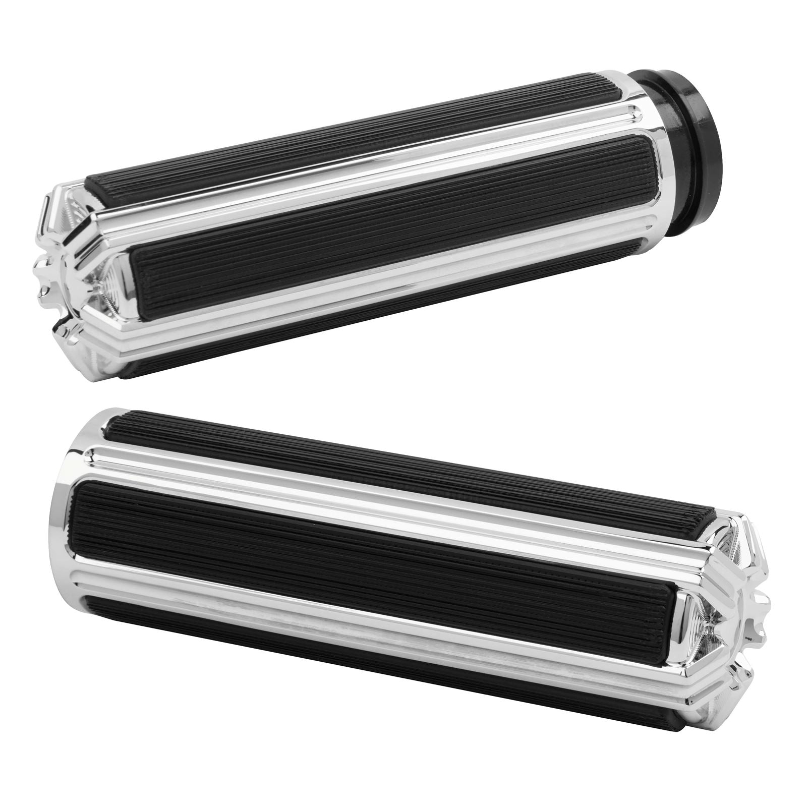 Arlen Ness Chrome 10-Gauge Grips for Cable 07-114_91719