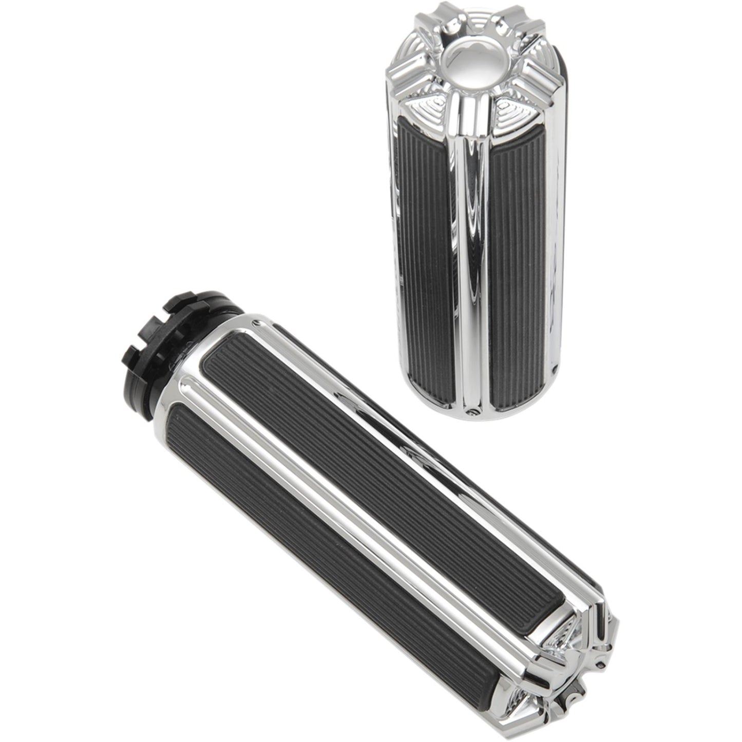 Arlen Ness Chrome 10-Gauge Grips for Cable 07-114_344192