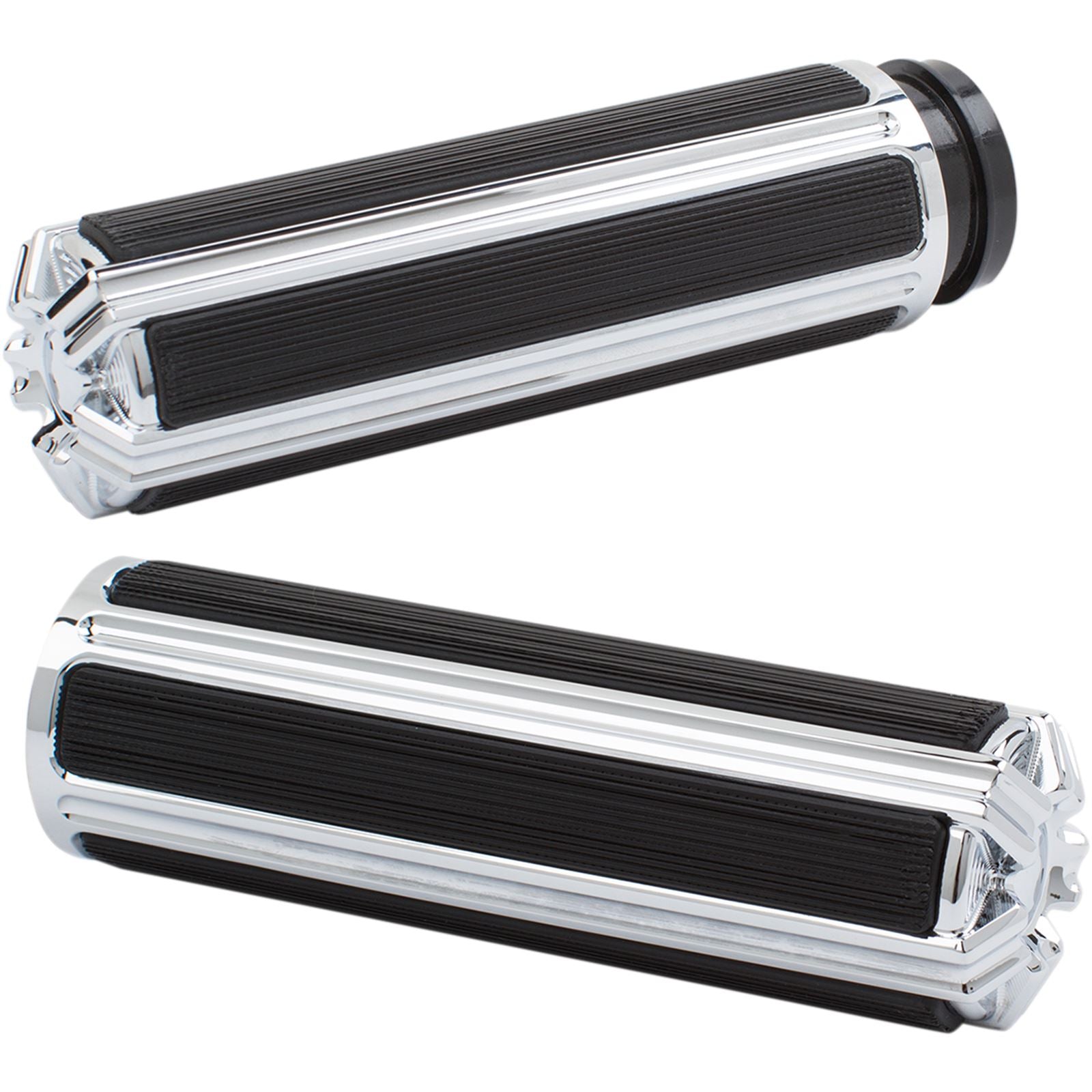 Arlen Ness Chrome 10-Gauge Grips for Cable 07-114_344193