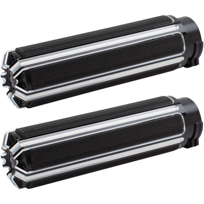 Arlen Ness Black 10-Gauge Grips for Cable 07-124_344196