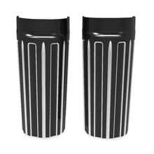 Arlen Ness 10-Gauge Fork Boot Covers - Black Anodized - +2" - FLHT 20-057_91737