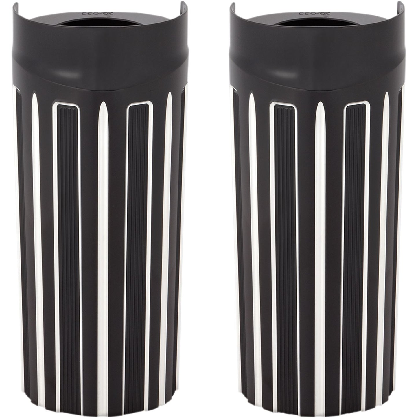 Arlen Ness 10-Gauge Fork Boot Covers - Black Anodized - +2" - FLHT 20-057_344025