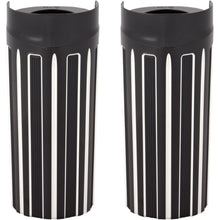 Arlen Ness 10-Gauge Fork Boot Covers - Black Anodized - +2" - FLHT 20-057_344025
