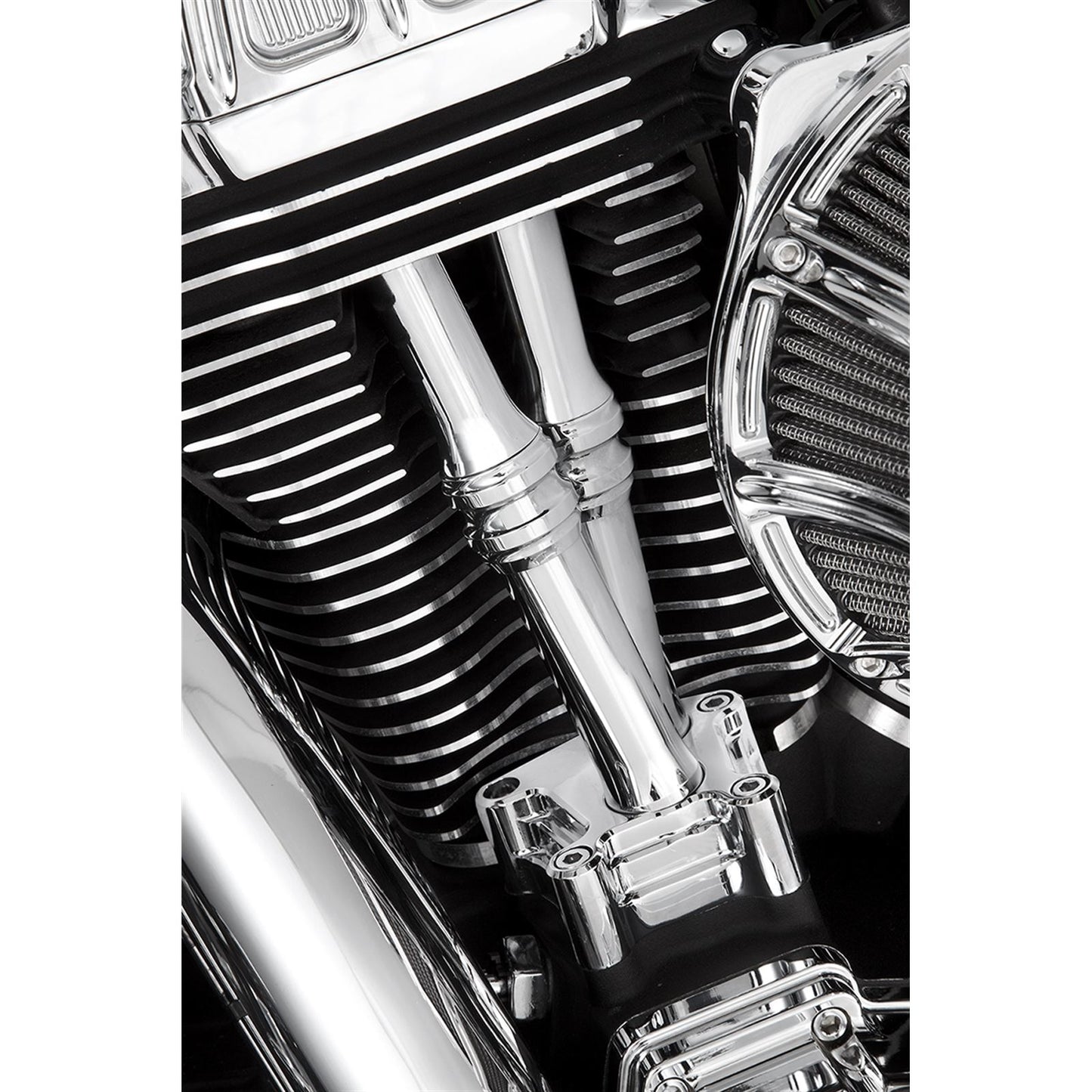 Arlen Ness 10-Gauge Pushrod Cover - Chrome 03-632_344347