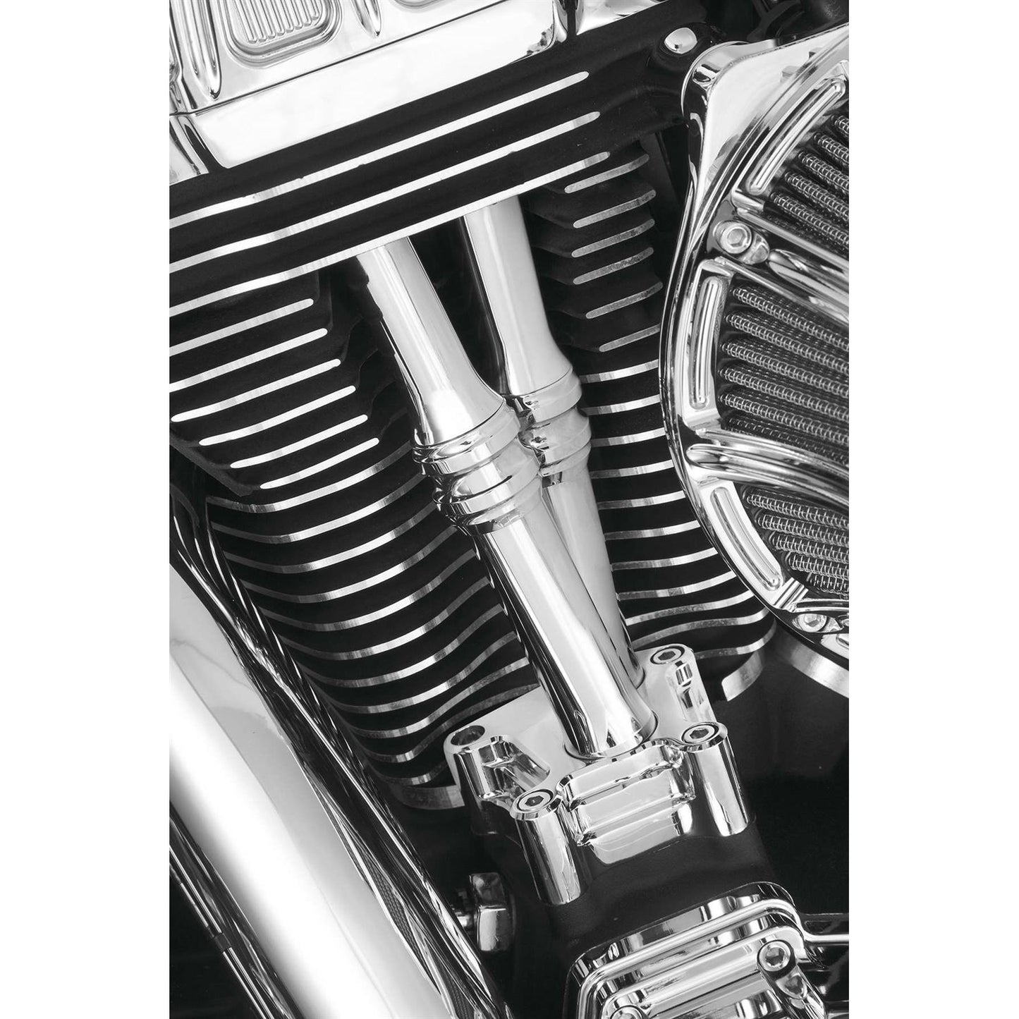 Arlen Ness 10-Gauge Pushrod Cover - Chrome 03-632_91754