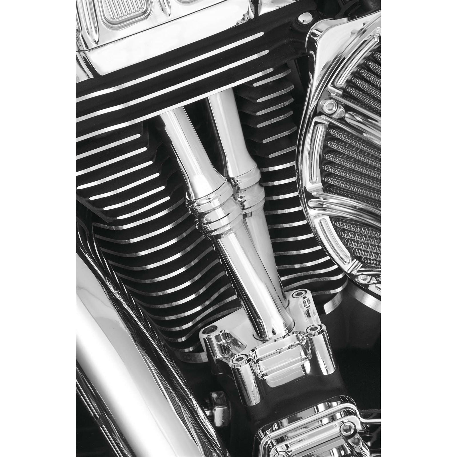 Arlen Ness 10-Gauge Pushrod Cover - Chrome 03-632_91754