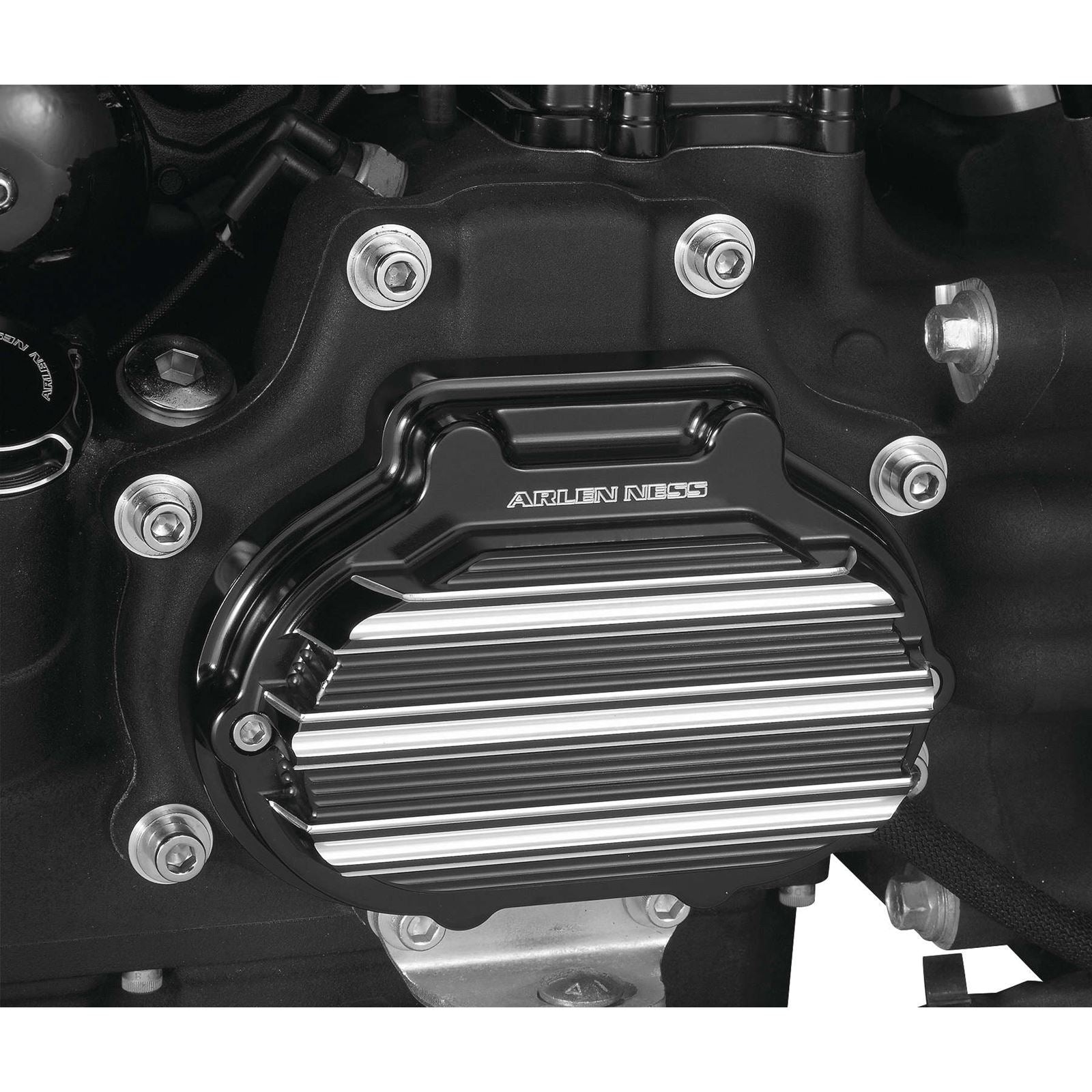 Arlen Ness Transmission Hydraulic Side Cover - Black 03-823_91761