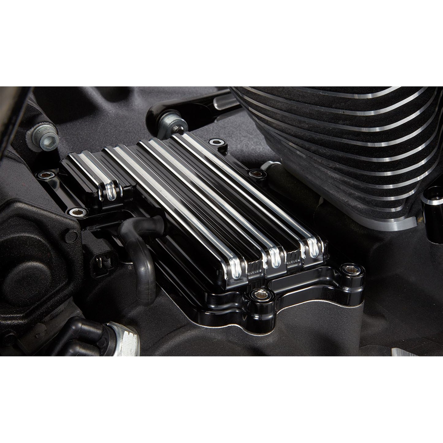 Arlen Ness Black 10-Gauge Top Transmission Cover 03-853_344771