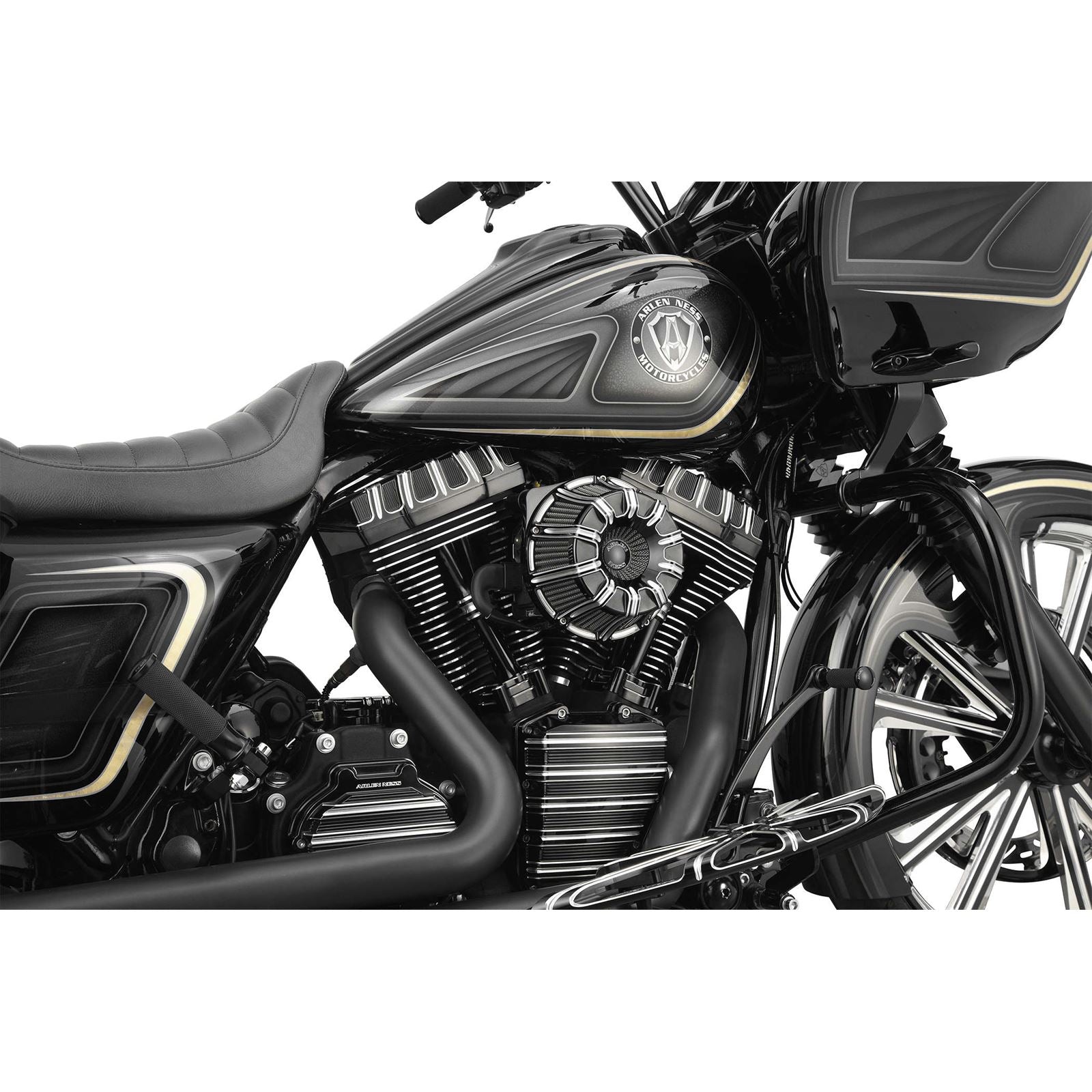 Arlen Ness Cam Cover 10-Gauge Black 03-963_91767