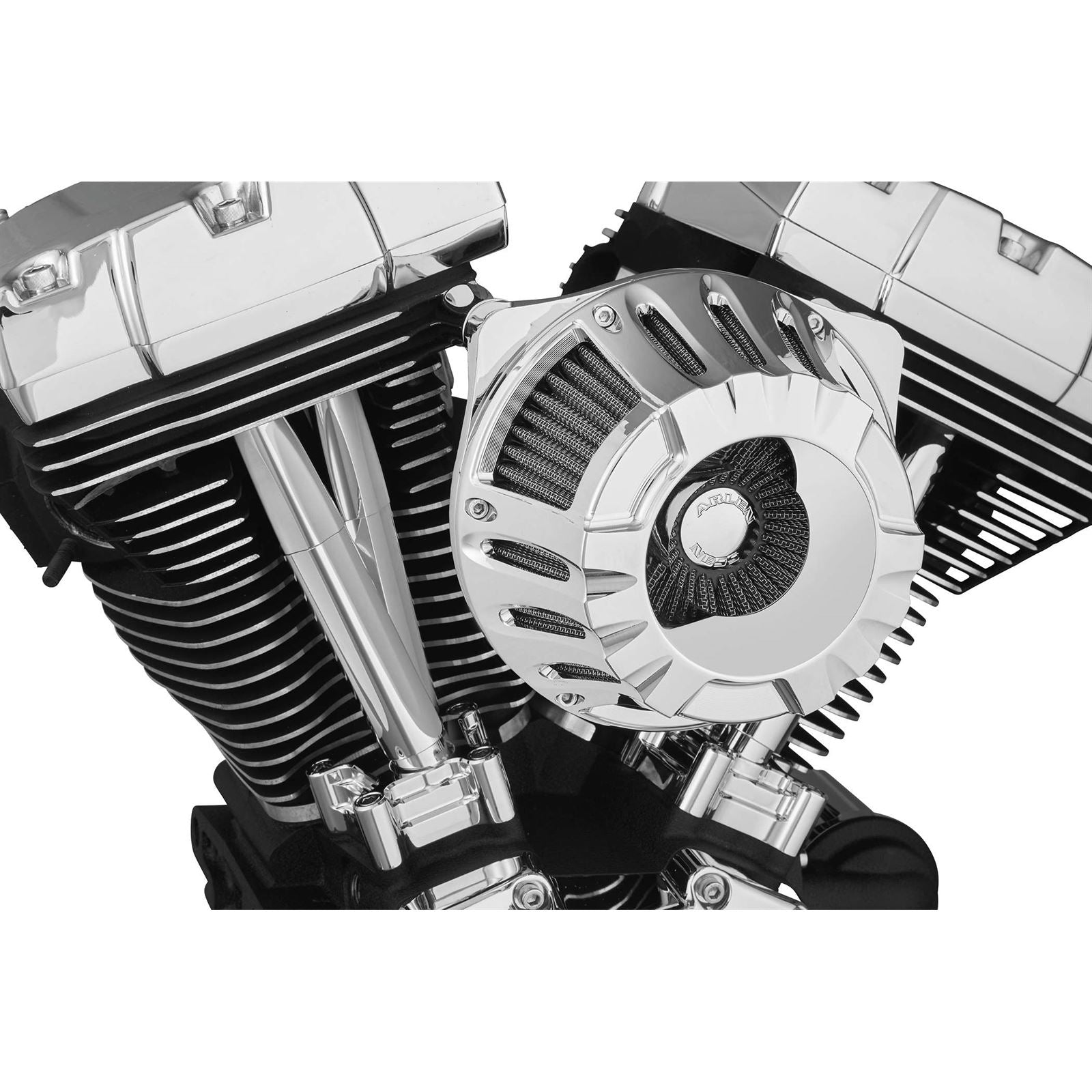 Arlen Ness Deep Cut Pushrod Covers - Chrome 03-630_91834