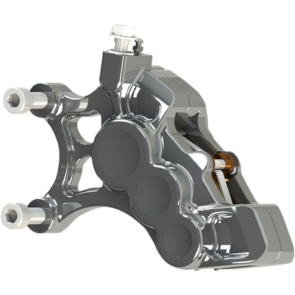 Arlen Ness 6-Piston Caliper - Front Left - Chrome - 14" 02-210_345035