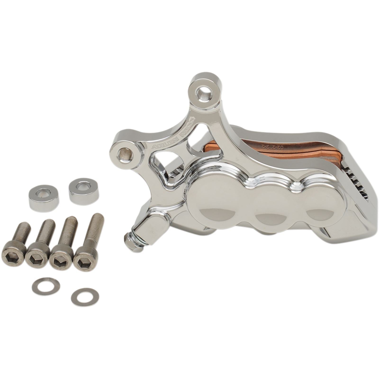 Arlen Ness 6-Piston Caliper - Front Right - Chrome - 14" 02-212_345040