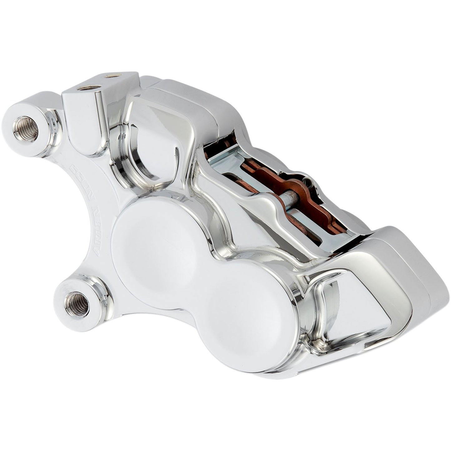 Arlen Ness 4-Piston Caliper - Left - 11.8" - Chrome 02-220_345047