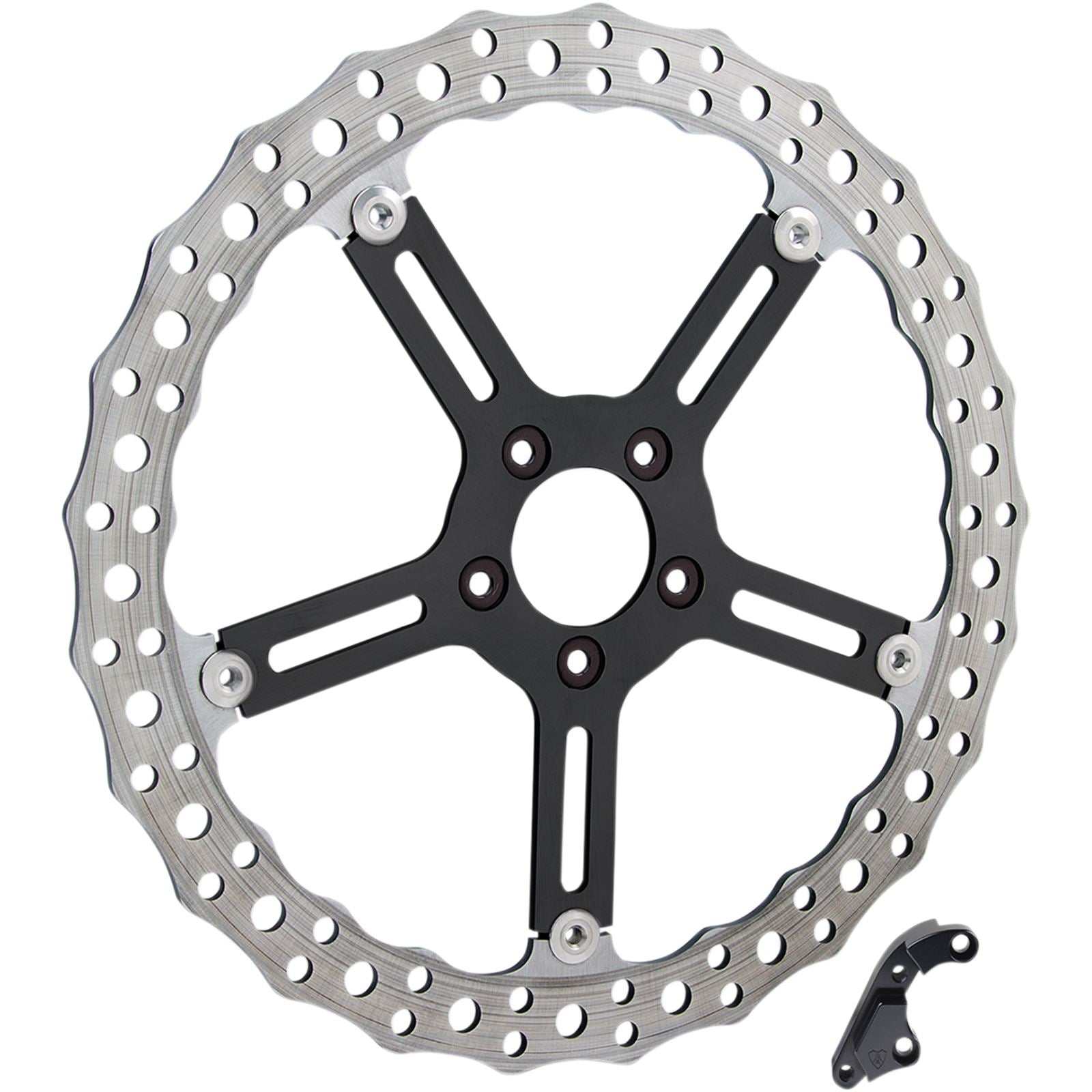 Arlen Ness Jagged Brake Rotor - 15" - Left - Hub-Mount 02-994_345087