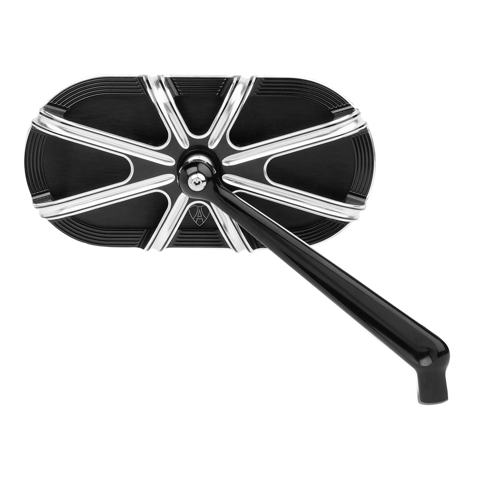 Arlen Ness 10-Gauge Mirror - Black - Left 13-160_91948