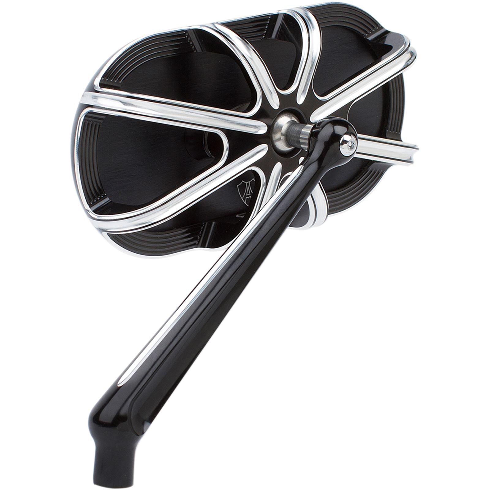 Arlen Ness 10-Gauge Mirror - Black - Left 13-160_344277