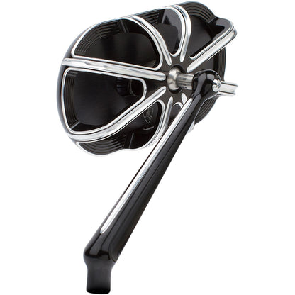 Arlen Ness 10-Gauge Mirror - Black - Left 13-160_344278