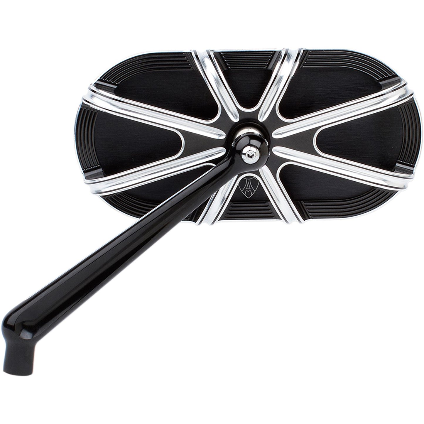 Arlen Ness 10-Gauge Mirror - Black - Left 13-160_344279