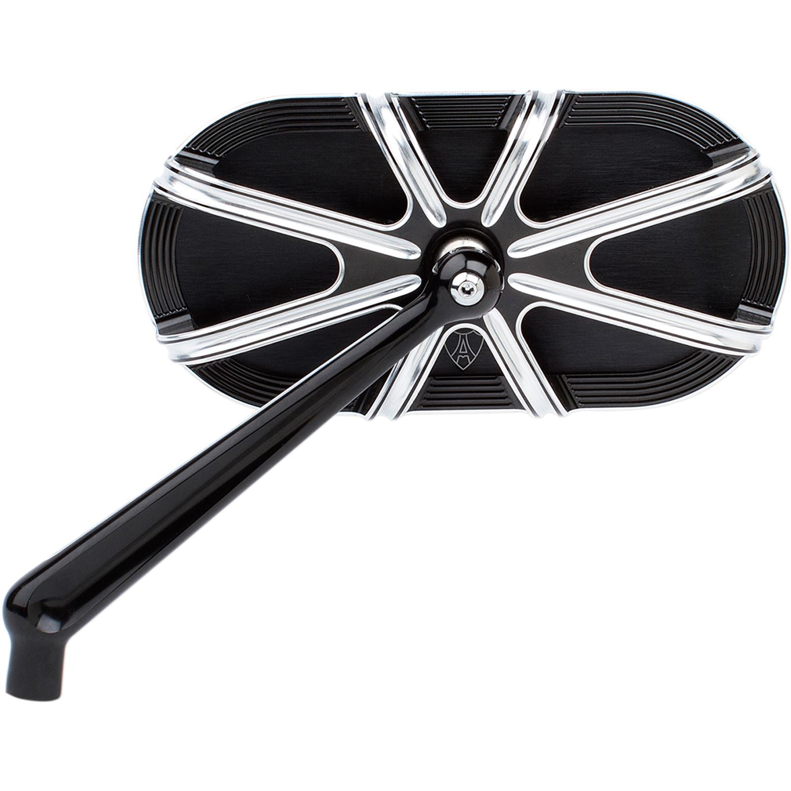 Arlen Ness 10-Gauge Mirror - Black - Left 13-160_344279