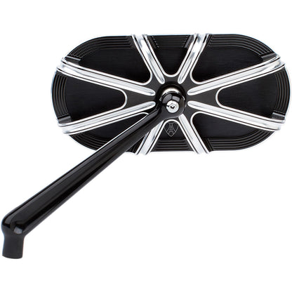Arlen Ness 10-Gauge Mirror - Black - Left 13-160_344279