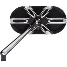 Arlen Ness Deep Cut Mirror - Black - Left 13-164_344285