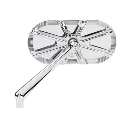Arlen Ness Deep Cut Mirror - Chrome - Left 13-165_1138773