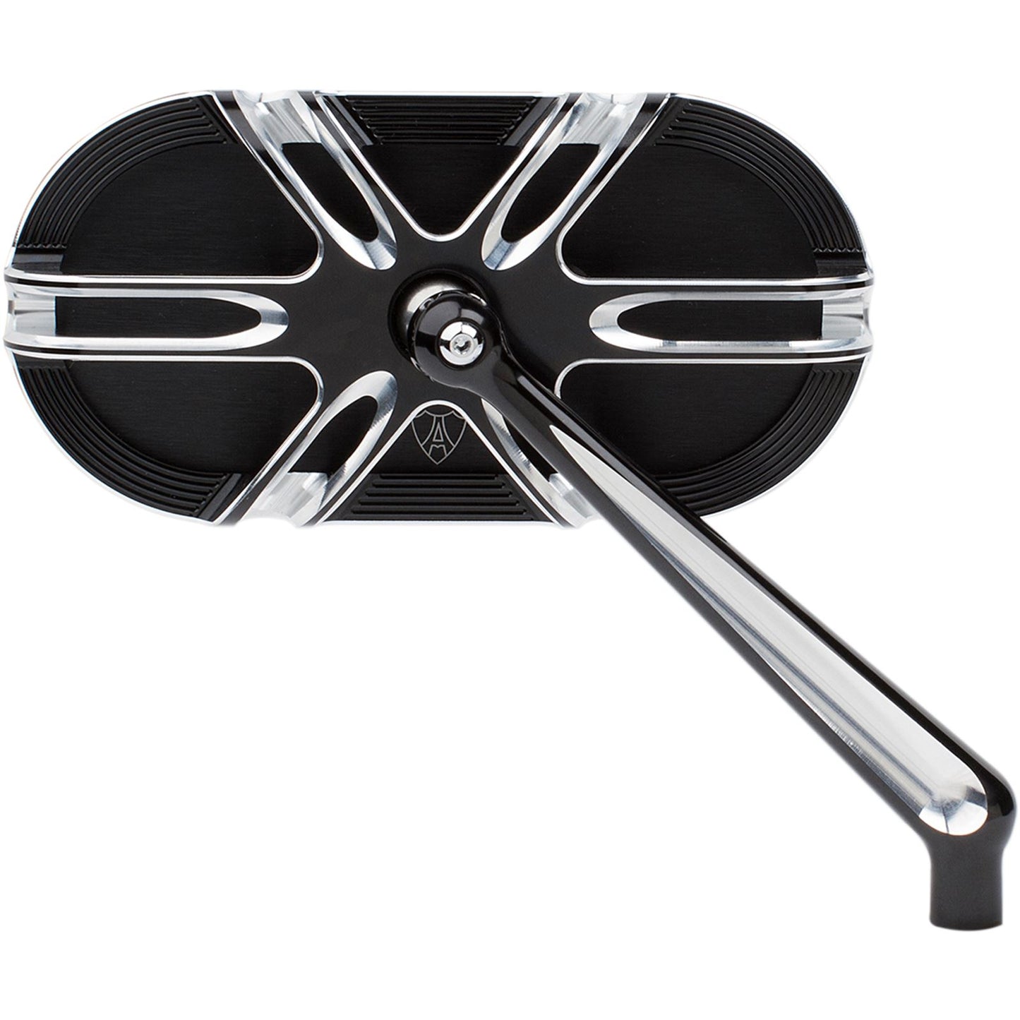 Arlen Ness Deep Cut Mirror - Black - Right 13-166_344287