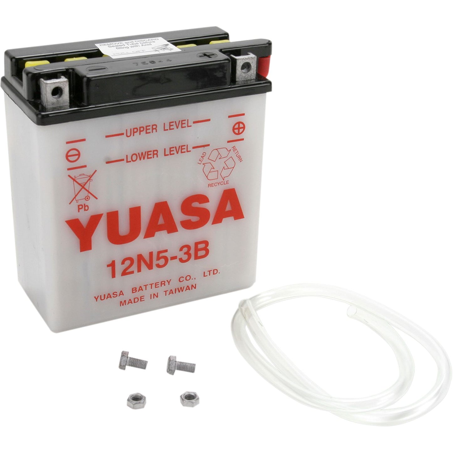 Yuasa Battery 12N5-3B Conventional electrolyte Sold Separately YUAM2253B_501423
