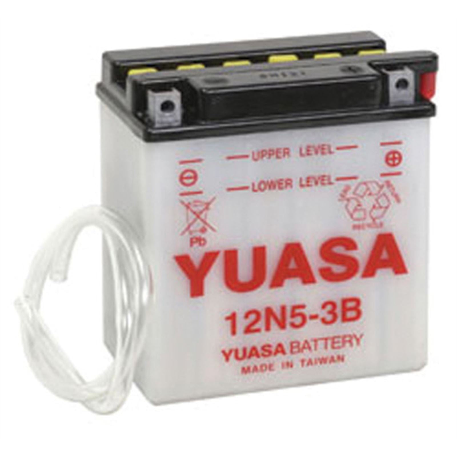 Yuasa Battery 12N5-3B Conventional electrolyte Sold Separately YUAM2253B_560149